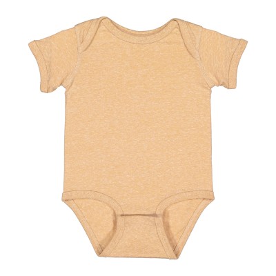 Rabbit Skins 4491   Infant Harborside Melange Jersey Bodysuit