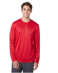 Hanes 482L   Adult Cool DRI with FreshIQ Long-Sleeve Performance T-Shirt