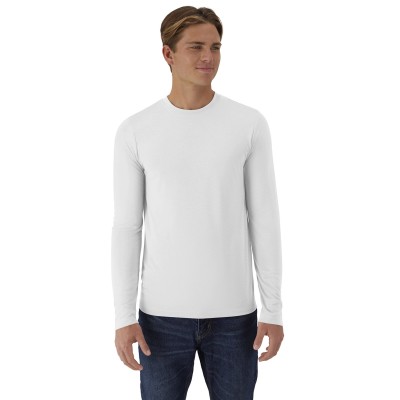 Hanes 484L Unisex Cool-Dri Cotton Touch Long-Sleeve T-Shirt