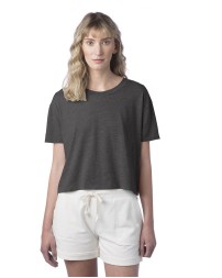 Alternative 5114CV   Ladies' CVC Go-To Headliner Crop T-Shirt