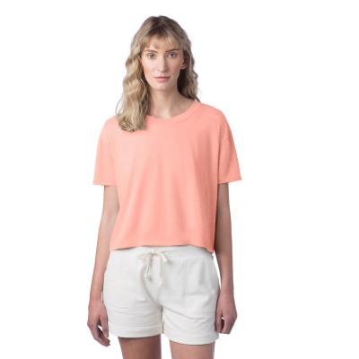 Alternative 5114CV   Ladies' CVC Go-To Headliner Crop T-Shirt