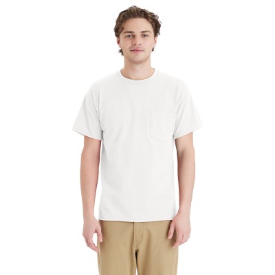 Hanes 5290P   Unisex Essential Pocket T-Shirt