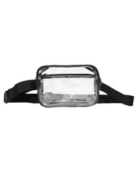 Liberty Bags 5778 Clear Stadium Two-Pocket Fanny Pack  Crossbody Bag