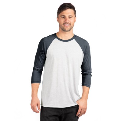 Next Level Apparel 6051   Unisex Triblend 3/4-Sleeve Raglan