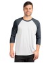 Next Level Apparel 6051   Unisex Triblend 3/4-Sleeve Raglan