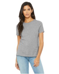 Bella + Canvas 6400CVC   Ladies' Relaxed Heather CVC Short-Sleeve T-Shirt