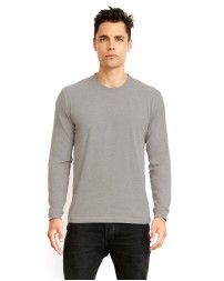 Next Level Apparel 6411   Unisex Sueded Long-Sleeve Crew