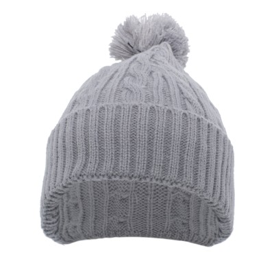 Pacific Headwear 643K   Cable Knit Pom-Pom Beanie