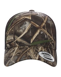 YP Classics 6606RC  Realtree Camo Retro Trucker Cap