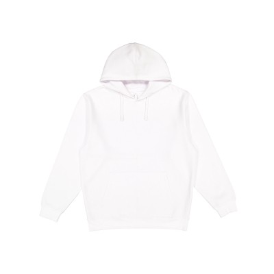 LAT 6926   Adult Pullover Fleece Hoodie