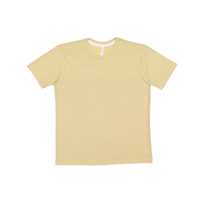 LAT 6991   Men's Harborside Melange Jersey T-Shirt