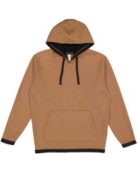 LAT 6996   Adult Statement Fleece Pullover Hoodie