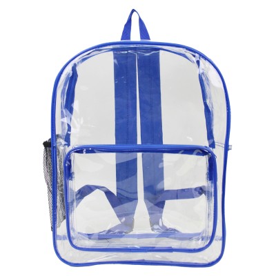 Liberty Bags 7013 Large 17 Heavy Duty Clear Backpack