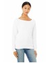 Bella + Canvas 7501   Ladies' Sponge Fleece Wide Neck Sweatshirt