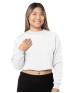 Bayside 7725   Ladies' Crop Crewneck