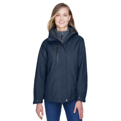 North End 78178   Ladies' Caprice 3-in-1 Jacket with Soft Shell Liner