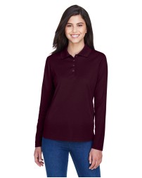 CORE365 78192   Ladies' Pinnacle Performance Long-Sleeve Pique Polo