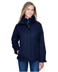 CORE365 78205   Ladies' Region 3-in-1 Jacket with Fleece Liner