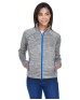 North End 78697   Ladies' Flux Melange Bonded Fleece Jacket