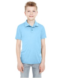 UltraClub 8210Y   Youth Cool & Dry Mesh Pique Polo