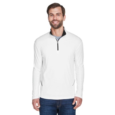 UltraClub 8230   Men's Cool & Dry Sport Quarter-Zip Pullover