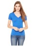 Bella + Canvas 8435   Ladies' Triblend Short-Sleeve Deep V-Neck T-Shirt