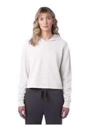 Alternative 8642NM   Ladies' Cropped Pullover Hooded Sweatshirt