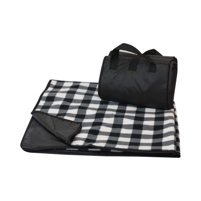 Liberty Bags 8702   Fleece/Nylon Plaid Picnic Blanket