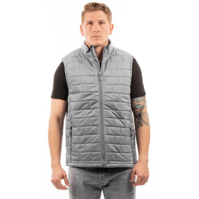 Burnside 8703BU   Adult Box Quilted Puffer Vest