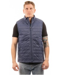 Burnside 8703BU   Adult Box Quilted Puffer Vest