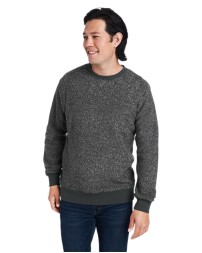 J America 8712JA   Unisex Aspen Fleece Crewneck Sweatshirt