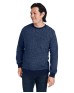 J America 8712JA   Unisex Aspen Fleece Crewneck Sweatshirt