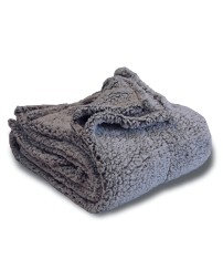 Alpine Fleece 8729LB   Frosted Sherpa Blanket