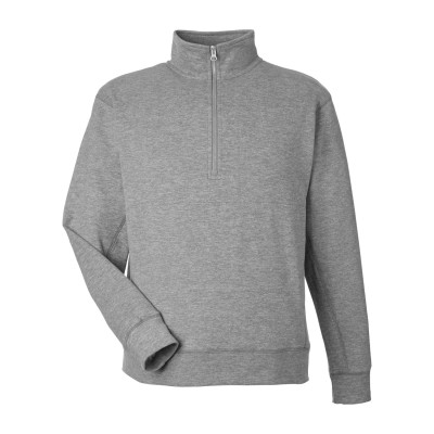 J America 8741JA Unisex Electric Fleece Quarter-Zip