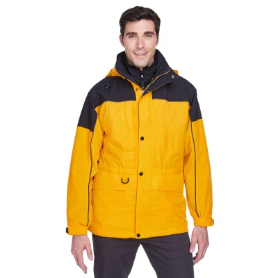 North End 88006   Adult 3-in-1 Two-Tone Parka