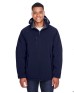 North End 88159   Men's Glacier Insulated Three-Layer Fleece Bonded Soft Shell Jacket with Detachable Hood