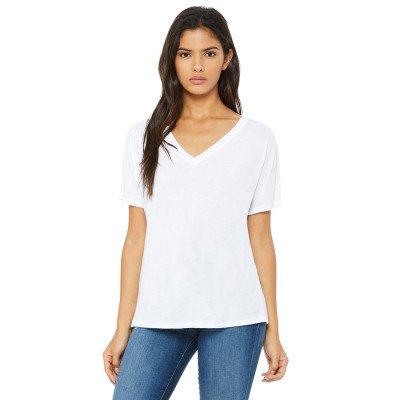 Bella + Canvas 8815   Ladies' Slouchy V-Neck T-Shirt