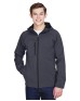 North End 88166   Men's Prospect Two-Layer Fleece Bonded Soft Shell Hooded Jacket