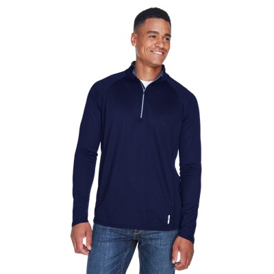 North End 88187   Men's Radar Quarter-Zip Performance Long-Sleeve Top