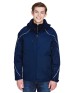 North End 88196   Men's Angle 3-in-1 Jacket with Bonded Fleece Liner