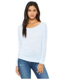 Bella + Canvas 8850   Ladies' Flowy Long-Sleeve Off Shoulder T-Shirt