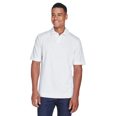 North End 88632   Men's Recycled Polyester Performance Pique Polo