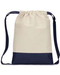 Liberty Bags 8876   Cape Cod Cotton Drawstring Backpack