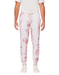 J America 8884JA   Adult Tie Dye Fleece Jogger