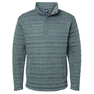 J America 8895JA   Men's Horizon Quarter-Snap Pullover