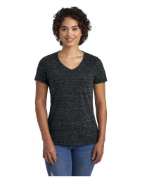 Jerzees 88WVR   Ladies Snow Heather V-Neck T-Shirt