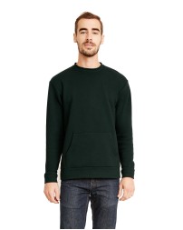 Next Level Apparel 9001   Unisex Santa Cruz Pocket Sweatshirt