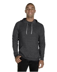 Jerzees 90MR   Adult Snow Heather Raglan Hooded Sweatshirt