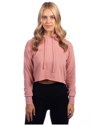 Next Level Apparel 9384   Ladies' Cropped Pullover Hooded Sweatshirt