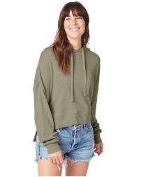 Alternative 9906ZT   Ladies' Washed Terry Studio Hooded Sweatshirt